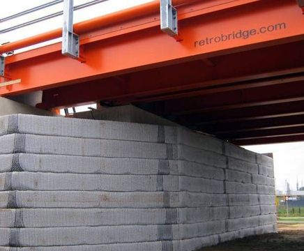 Fortrac® Natur geosynthetic reinforced soil system