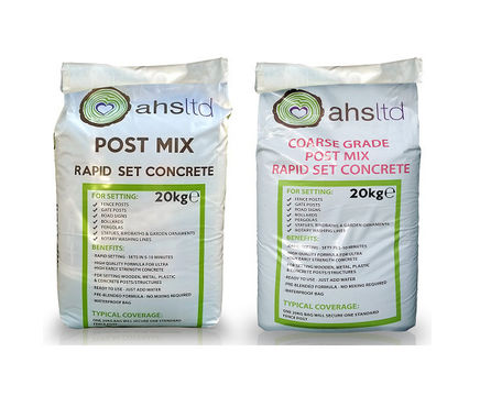 Post mix concrete