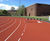 Synthetic athletics track installation 3