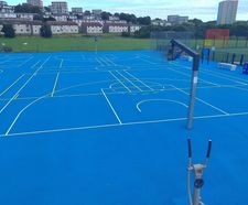 New colour coating for play area in Aberdeen