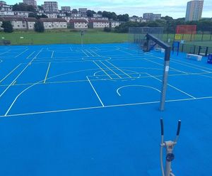 New colour coating for play area in Aberdeen