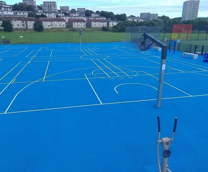 New colour coating for play area in Aberdeen