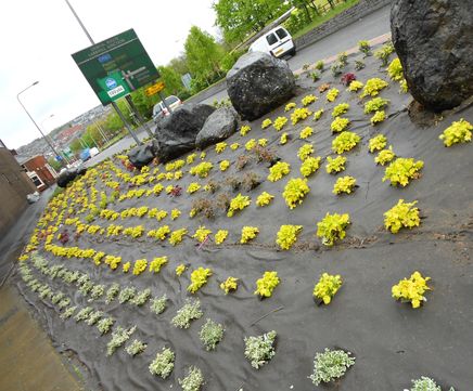 Ecotex MulchMat™ biodegradable weed control fabric