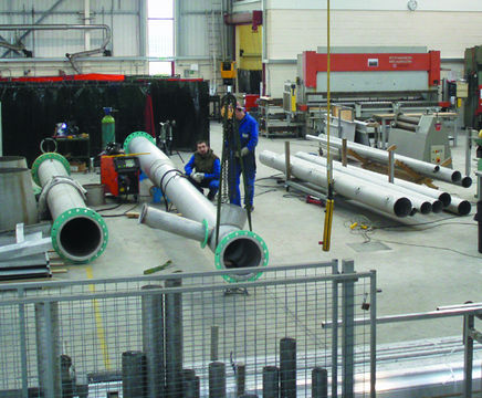 Pipe work welding, design and fabrication