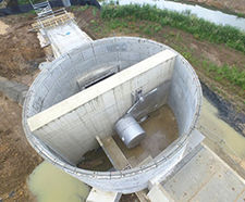 Flow control for Louth flood alleviation