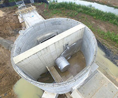 Flow control for Louth flood alleviation