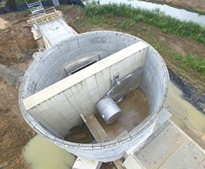 Flow control for Louth flood alleviation