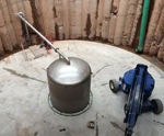 'Flushing bell' installation for United Utilities