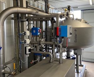 A new approach for  vacuum degassing of digested sludge