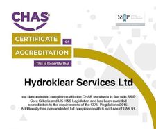 Hydroklear receives CHAS Premium Plus certification
