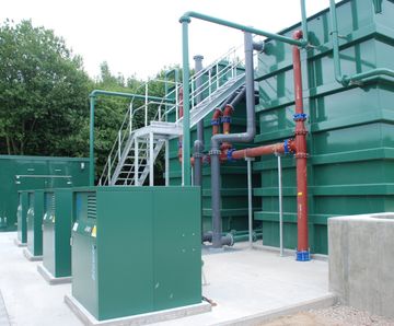 Biological filter media - Severn Trent wastewater plant