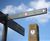 WAY2GO Fingerpost - outdoor metal wayfinding sign 6
