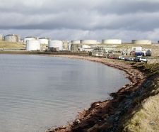 Surveying of Sullom Voe LPG tanks