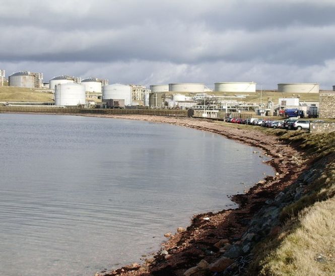 Surveying of Sullom Voe LPG tanks