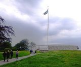 Survey of 120-foot tall flagpole for the National Trust - on this page
