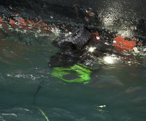 Underwater ROV inspection, North Sea