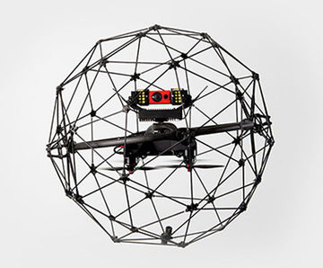 Flyability Elios collision-tollerant inspection drone