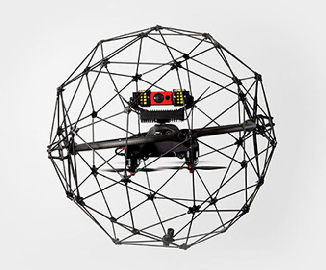 Flyability Elios collision-tollerant inspection drone