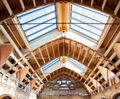 Prefabricated LVL timber for restoration of historic spa