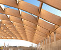 Engineered LVL timber rafters for sports complex