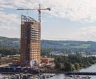 Kerto LVL flooring in world's tallest wooden building 