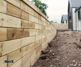 48m retaining wall - Ogilvie Homes, Home Farm, Stirling - on this page