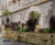 Wooden planters for restaurant's outdoor dining area 7