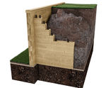 WoodBlocX - modular timber retaining walls for landscaping
