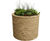 Nevis - round Scots pine timber planter 0