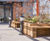 WoodblocX bench planters for Staniforth House 1
