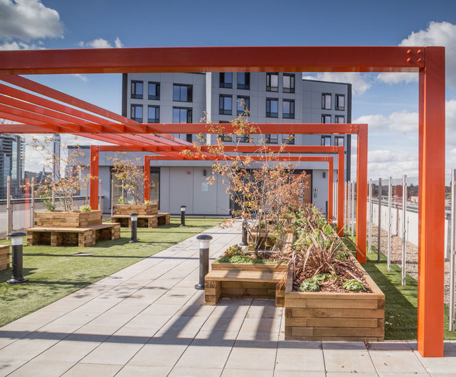 New fire protection treatment for WoodBlocX planters