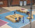 Modular tiered timber block seating for public square 5