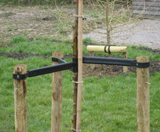 Spacer Sleeve - plastic or rubber tree stake buffer
