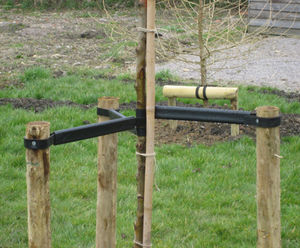 Spacer Sleeve - plastic or rubber tree stake buffer
