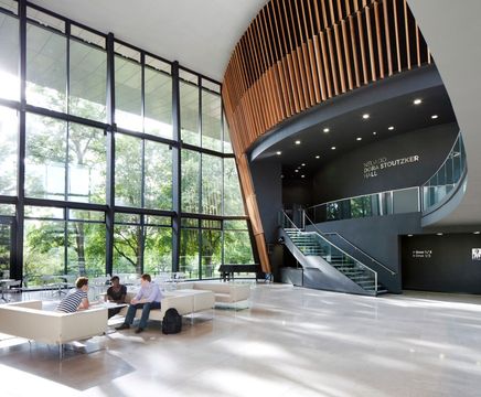 Kawneer glazing forms a dramatic link in Cardiff