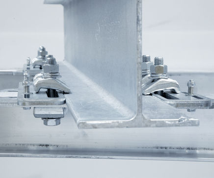 BeamClamp Fast-Fit™ steel-to-steel connection system