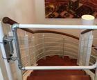 Self-closing safety gates for luxury offices