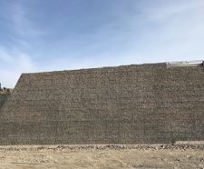 Slope stabilisation for new unit at industrial park