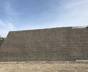 Slope stabilisation for new unit at industrial park
