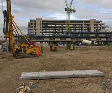 Piling services - driven precast piles