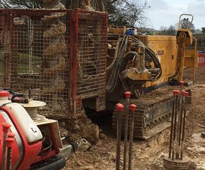 Piling services - bored piles