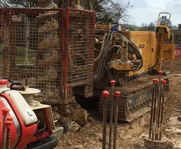 Piling services - bored piles