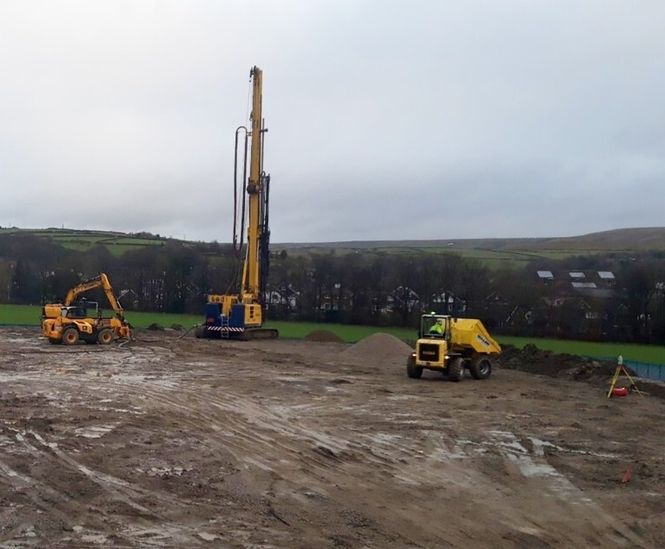 Rigid inclusions for secondary school foundations