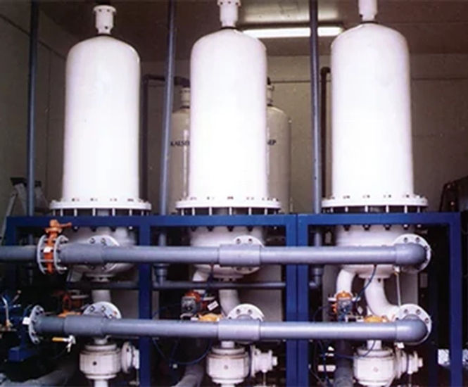 FIBROTEX Filter - compact automatic water filter for industrial use