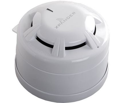 XPander optical smoke detector and mounting base