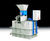 Preparation and dosing units for flocculation aids 0