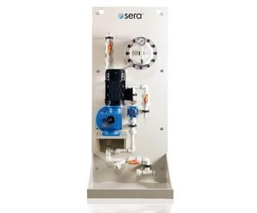 Standard compact dosing systems and units, wall-mounted
