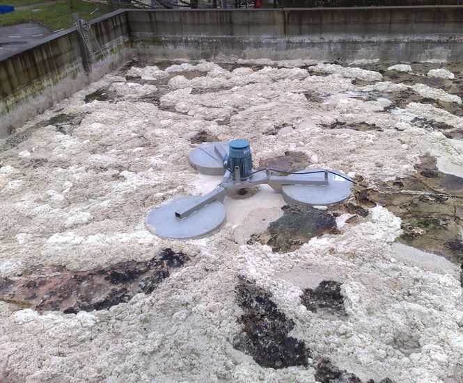 FRMD - floatable foam, oil and fat removal device