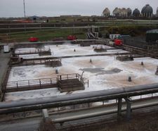 Aerators reduce high COD loadings at effluent plant
