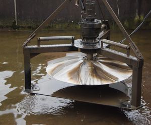 New submersible mixers save energy at Rochdale WwTW
